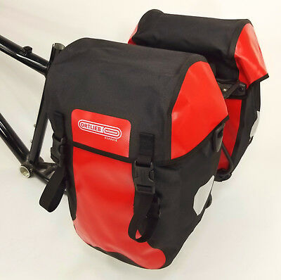 ORTLIEB BIKE-PACKER CLASSIC กระเป๋าทัวร์ริ่ง 20 ลิตร, สีแดง,ดำ,น้ำเงิน