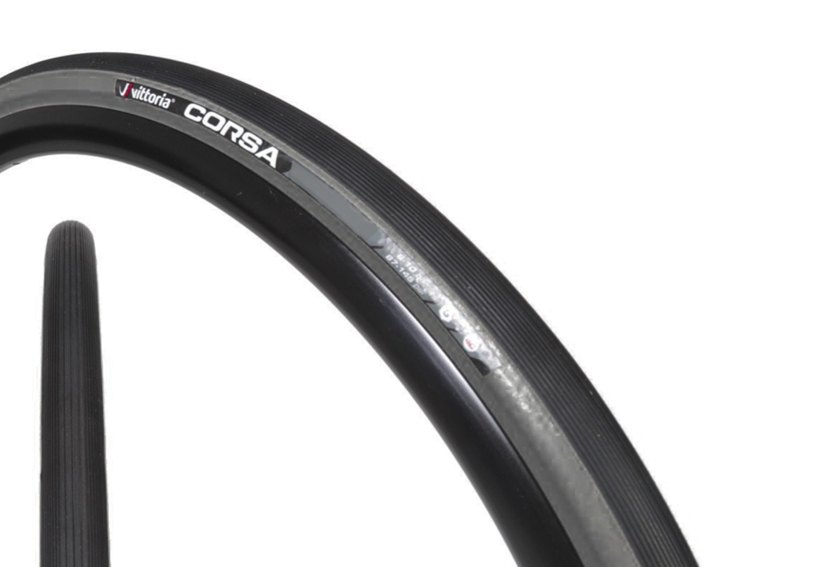 ยางนอกขอบพับ เสือหมอบ VITTORIA CORSA ,700X25C,25-622,ยางงัด Clincher ,VTBE100495
