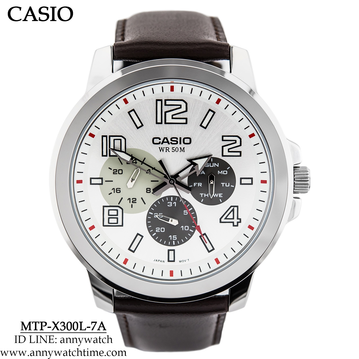CASIO MTP-X300L-7A