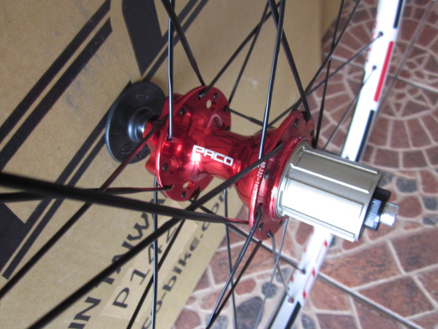 ชุดล้อสำเร็จ ล้อเสือภูเขาPACO WT27.5 (650B) ซี่ลวดแบน AERO 2017 Bearing " โม่ 9-10 sp