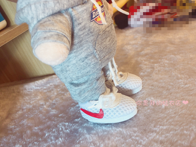 รองเท้าไนกี้ ผ้าตาข่าย สำหรับตุ๊กตา 20 cm.