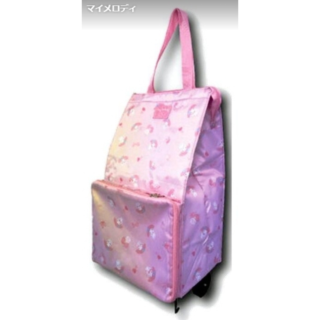 Sanrio กระเป๋า shopping มีล้อลาก พับเก็บได้ มี 4 แบบ Hello Kitty / Cinnamoroll / Kuromi / My Melody