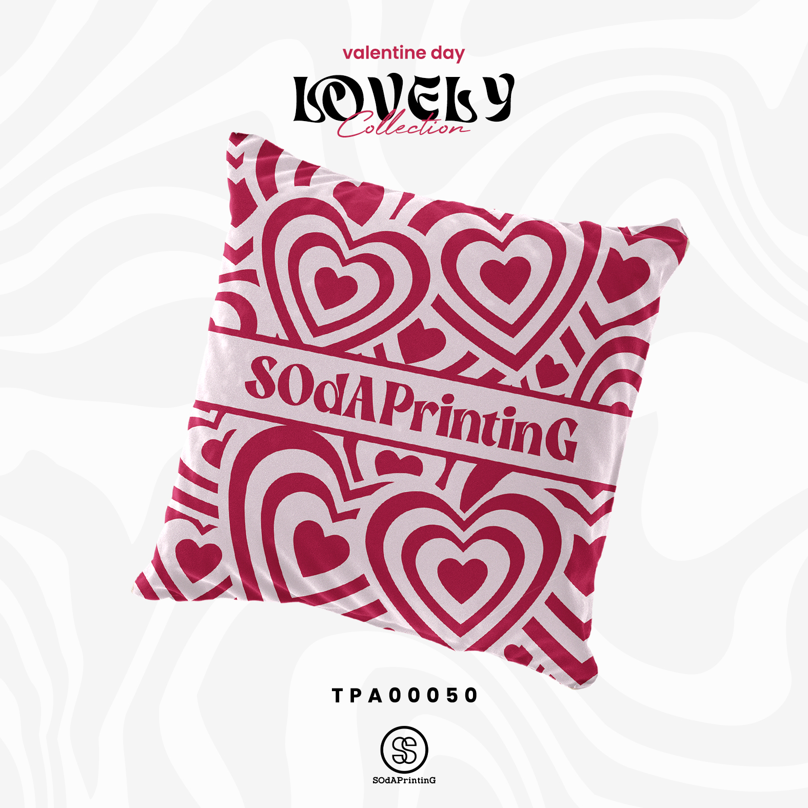หมอนอิง ลาย Lovely Collection รหัส TPA00050 #SOdAPillow #SOdAhome