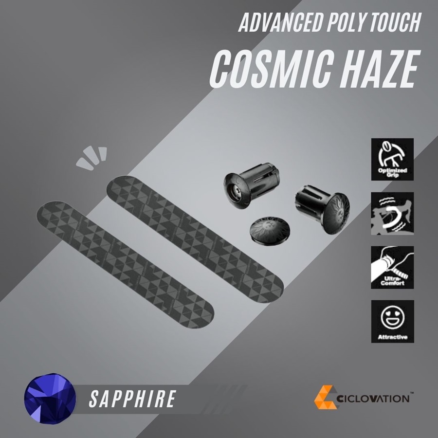 ผ้าพันแฮนด์ CICLOVATION ADVANCED POLY TOUCH - COSMIC HAZE BAR TAPE