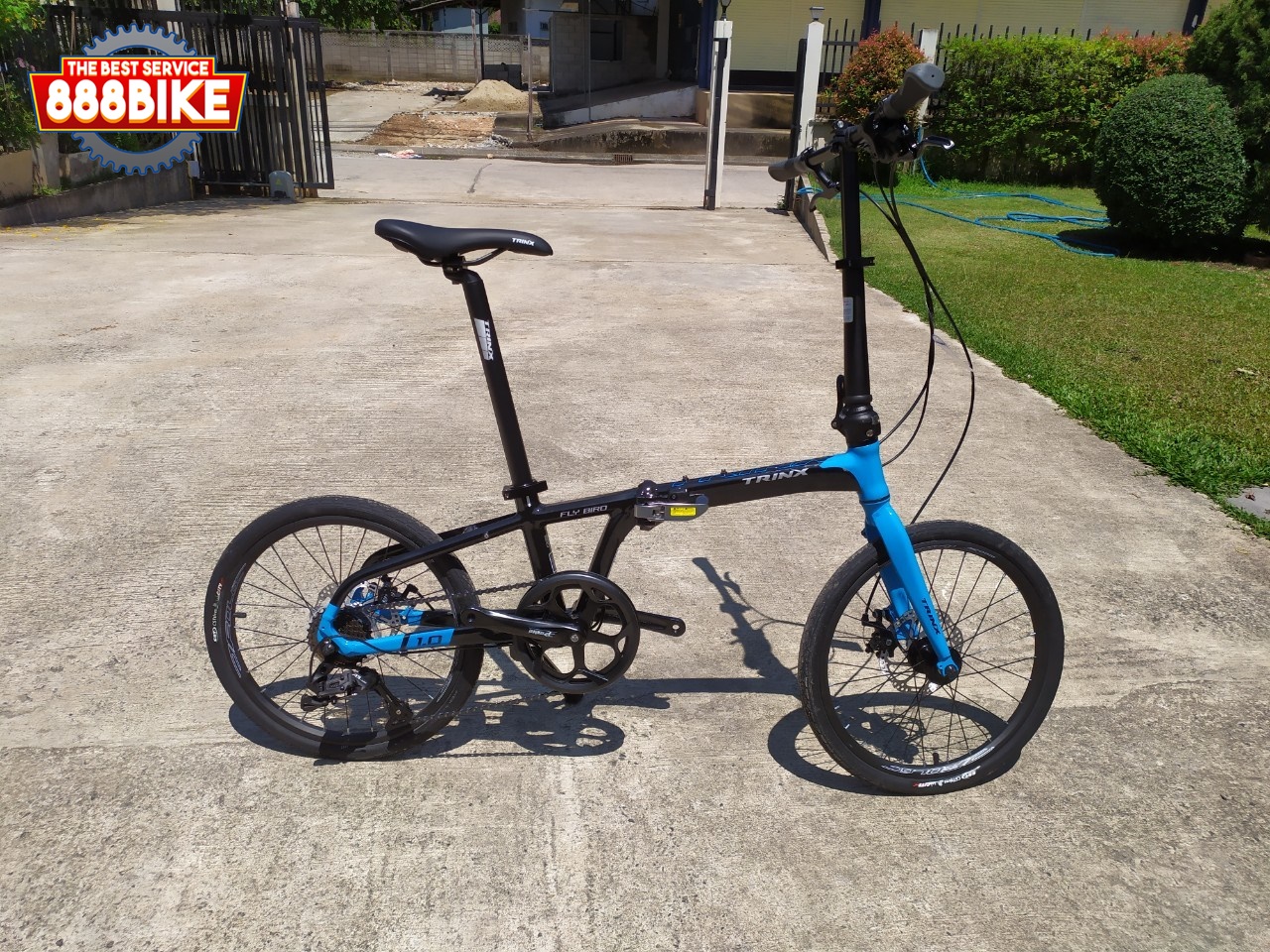 จักรยานพับ TRINX FLYBIRD 1.0-11 เฟรมอลู เกียร์ชิมาโน่ 8 สปีด ล้อ 20 นิ้ว แบร์ริ่ง ปี 2022