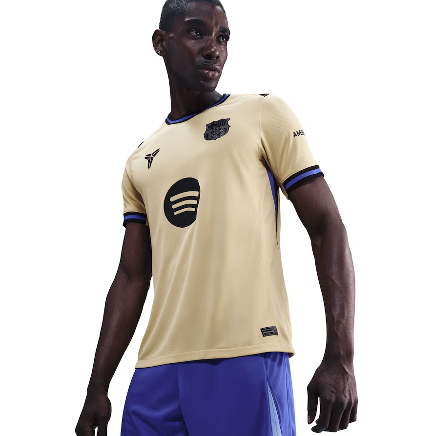 เสื้อบาร์เซโลน่า 2025 2026 ทีมเยือน รุ่นแฟนบอลของแท้