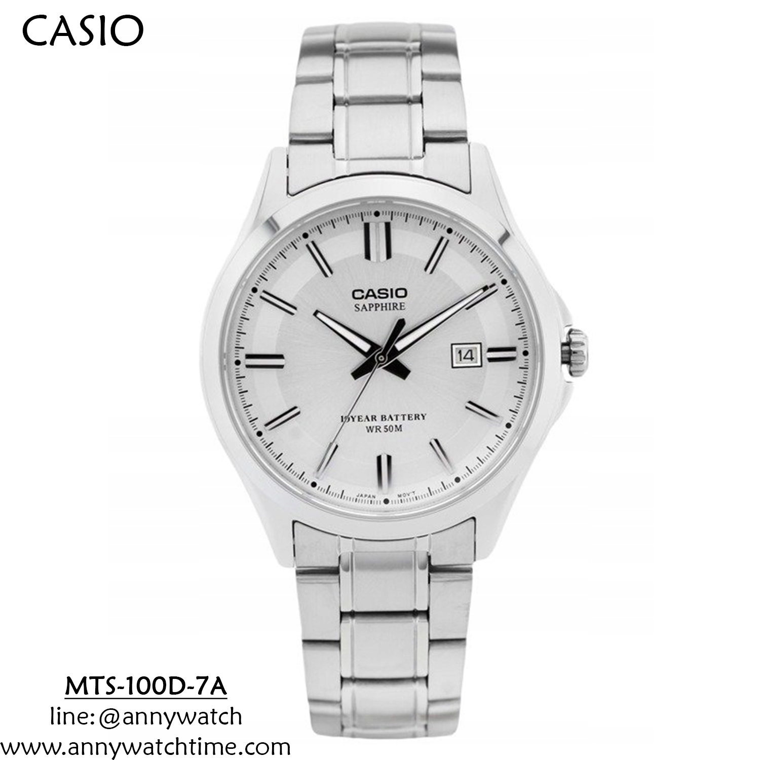 CASIO MTS-100D-7A