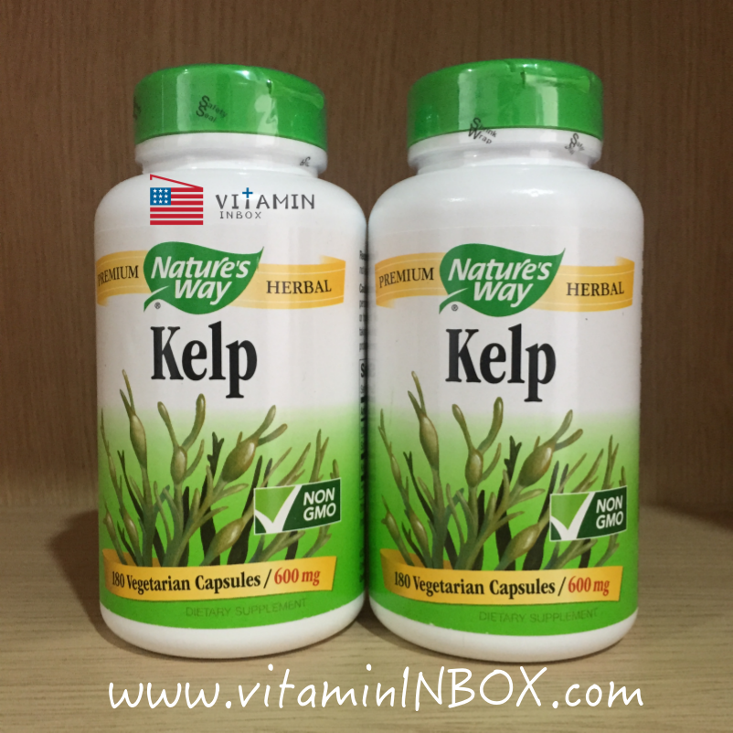 Nature's Way, Kelp, 660 mg, 180 Capsules