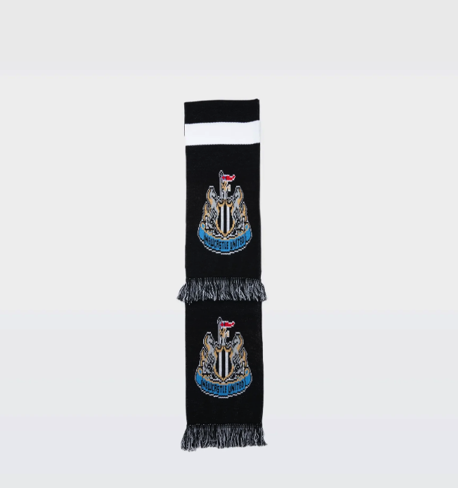 ผ้าพันคอนิวคาสเซิล ยูไนเต็ด Jacquard Bar ของแท้