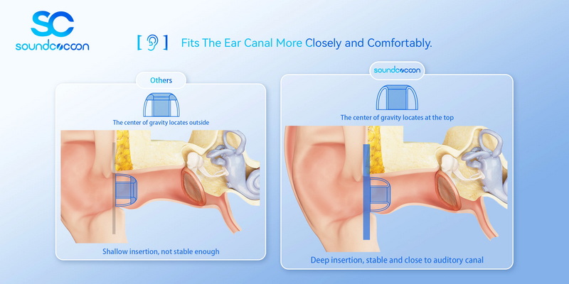 Rose Soundcocoon จุกหูฟังซิลิโคนเหลวสำหรับ IEM เพิ่มเสียงเบสและเสียงแหลมให้ชัดเจน 1 แพค 4 คู่