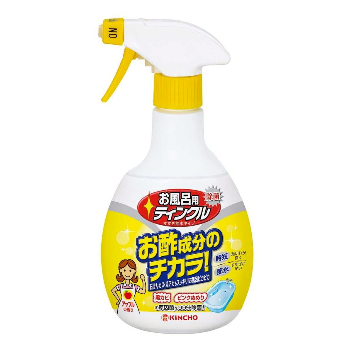 ✨ KINCHO Tinkle สเปรย์ทำความสะอาดห้องน้ำสูตรอ่อนโยนจากญี่ปุ่น 400ml ✨