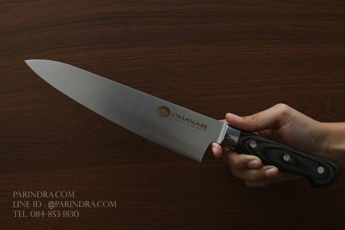 มีดเชฟ มีดทำครัว OMAKASE High Quality ขนาด 8 นิ้ว