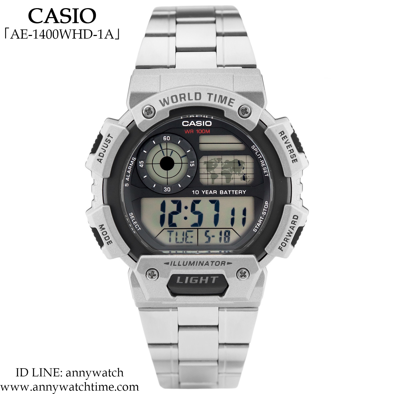 CASIO AE-1400WHD-1A