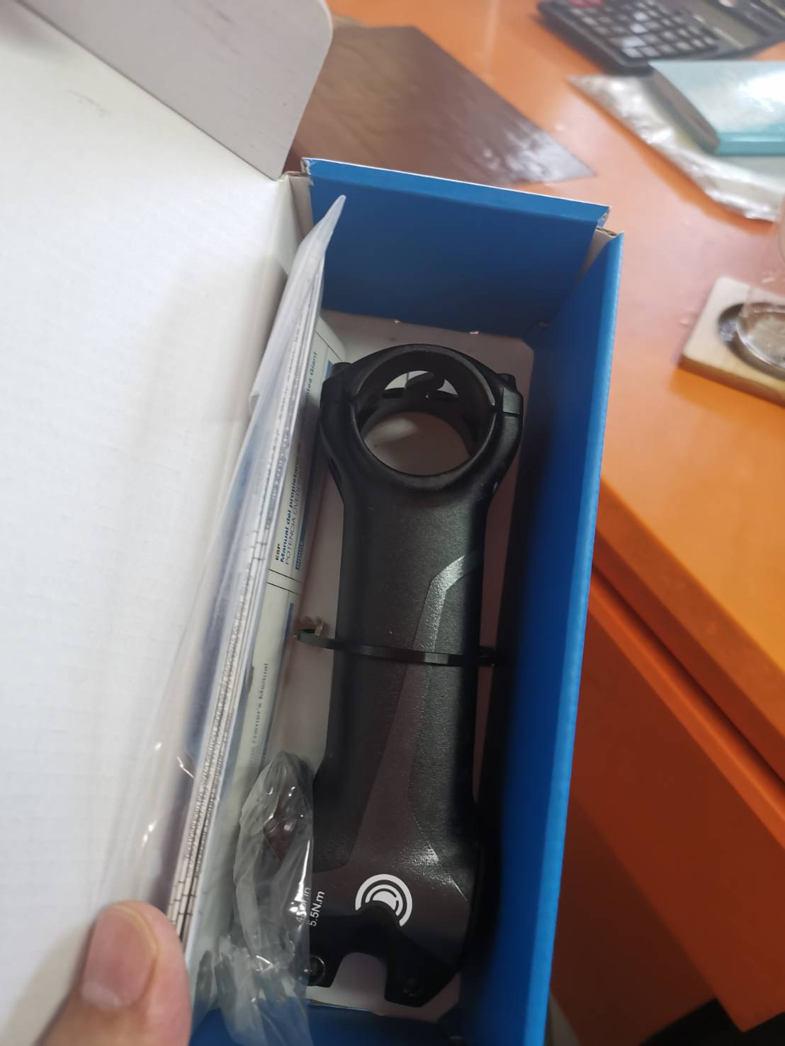 คอแฮนด์ GIANT CONTACT OD2 STEM 60-120mm