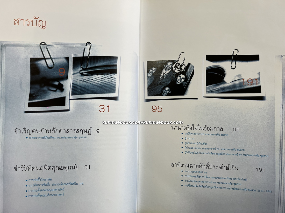 ร้อยคิดพันคำนึงถึงหม่อมหลวงตุ้ย ชุมสาย