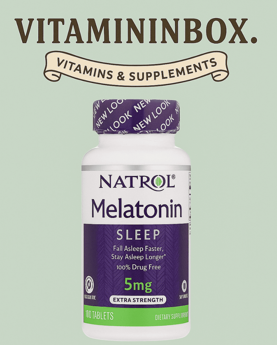 Natrol, Melatonin TR, Time Release, 5 mg, 100 Tablets