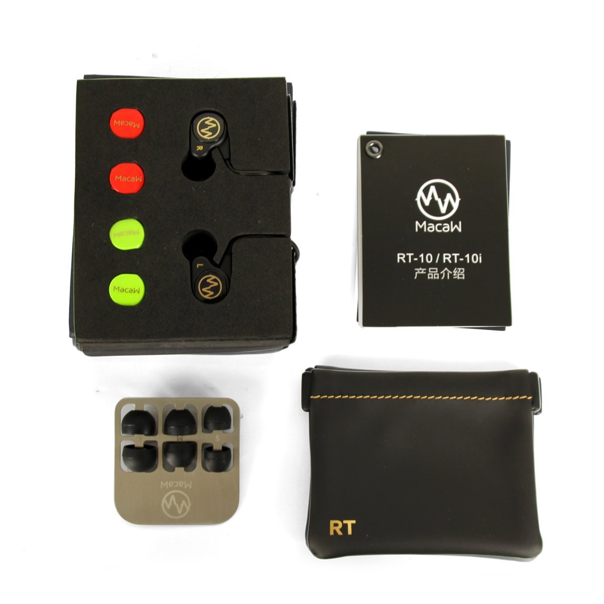 ขาย Macaw RT-10 หูฟัง HiFi ดีไซน์หรู เบสโดดเด่น เปลี่ยนสีบอดี้หูฟังได้