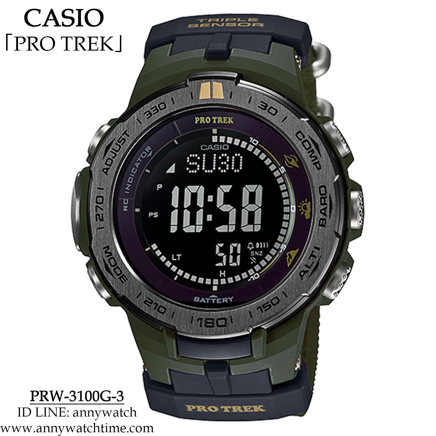 PROTREK PRW-3100G-3