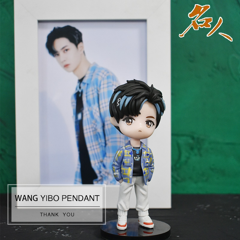 โมเดลดินปั้น หวังอี้ป๋อ (11 cm.)