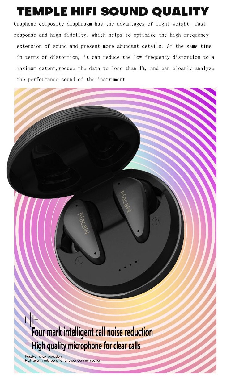 ขาย Macaw MT-70 หูฟัง True Wireless ประกันศูนย์ไทย