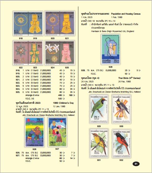 คู่มือแสตมป์ไทย ปี 2557 ฉบับสมบูรณ์ โดย สมชาย แสงเงิน