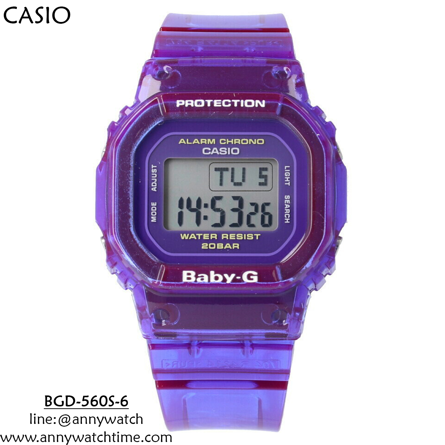 BABY-G BGD-560S-6