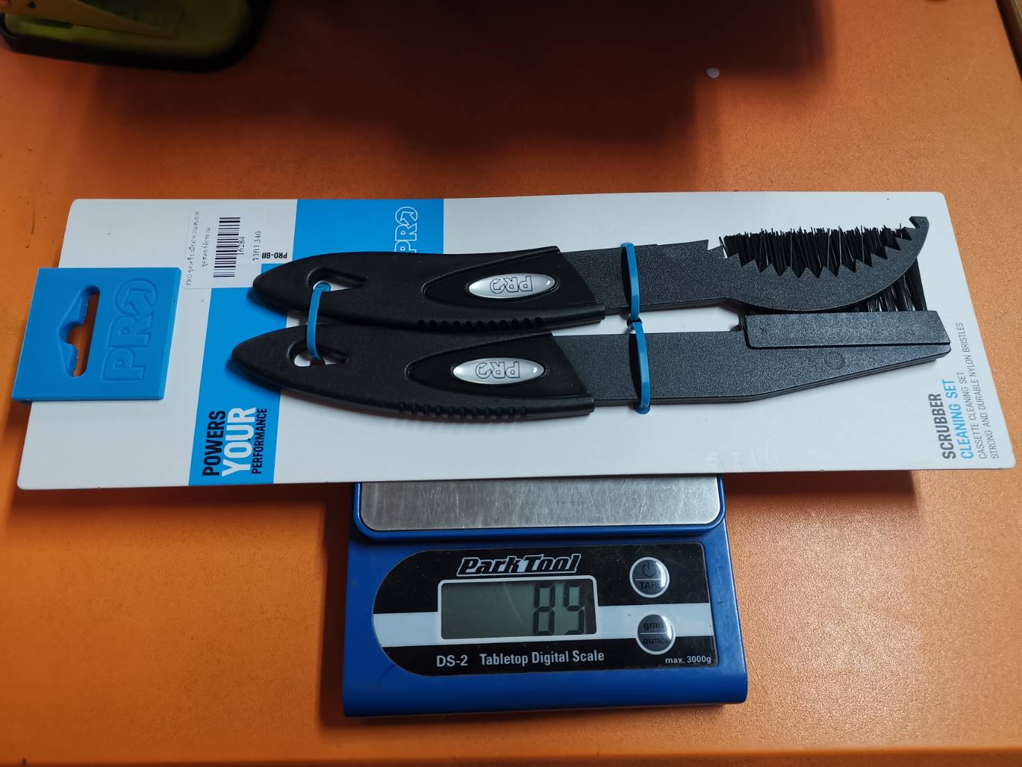 PRO SCRUBBER CASSETTE CHAINRING CLEANER ชุดเครื่องมือทำความสะอาดชุดสเตอร์จักรยาน, PR100335