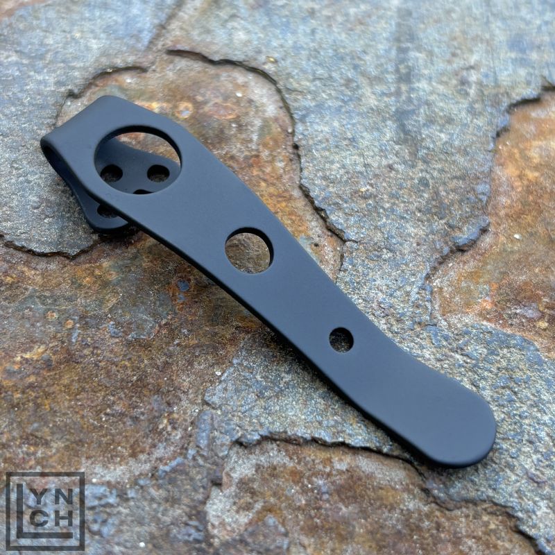 Spyderco Smock Clip - Black Cerakote