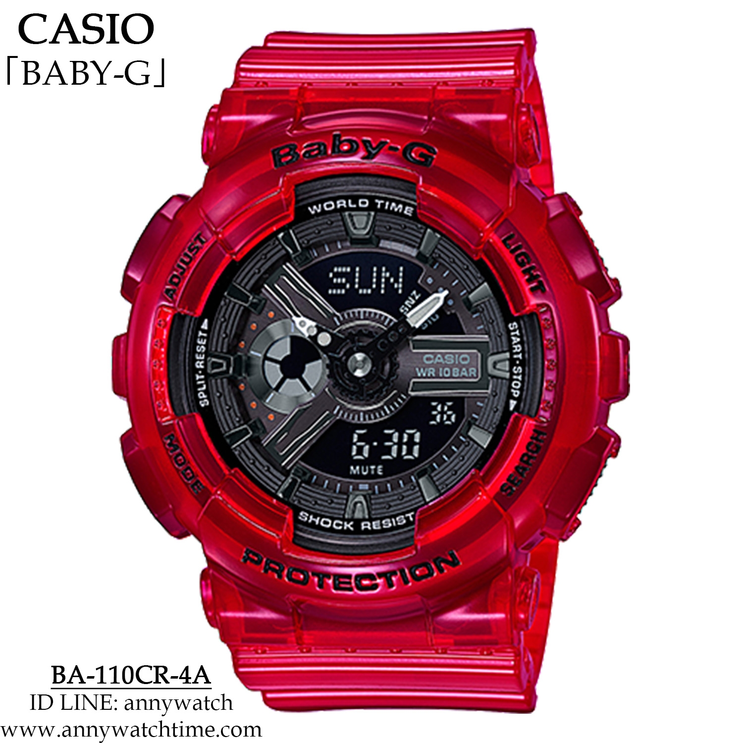 BABY-G BA-110CR-4A