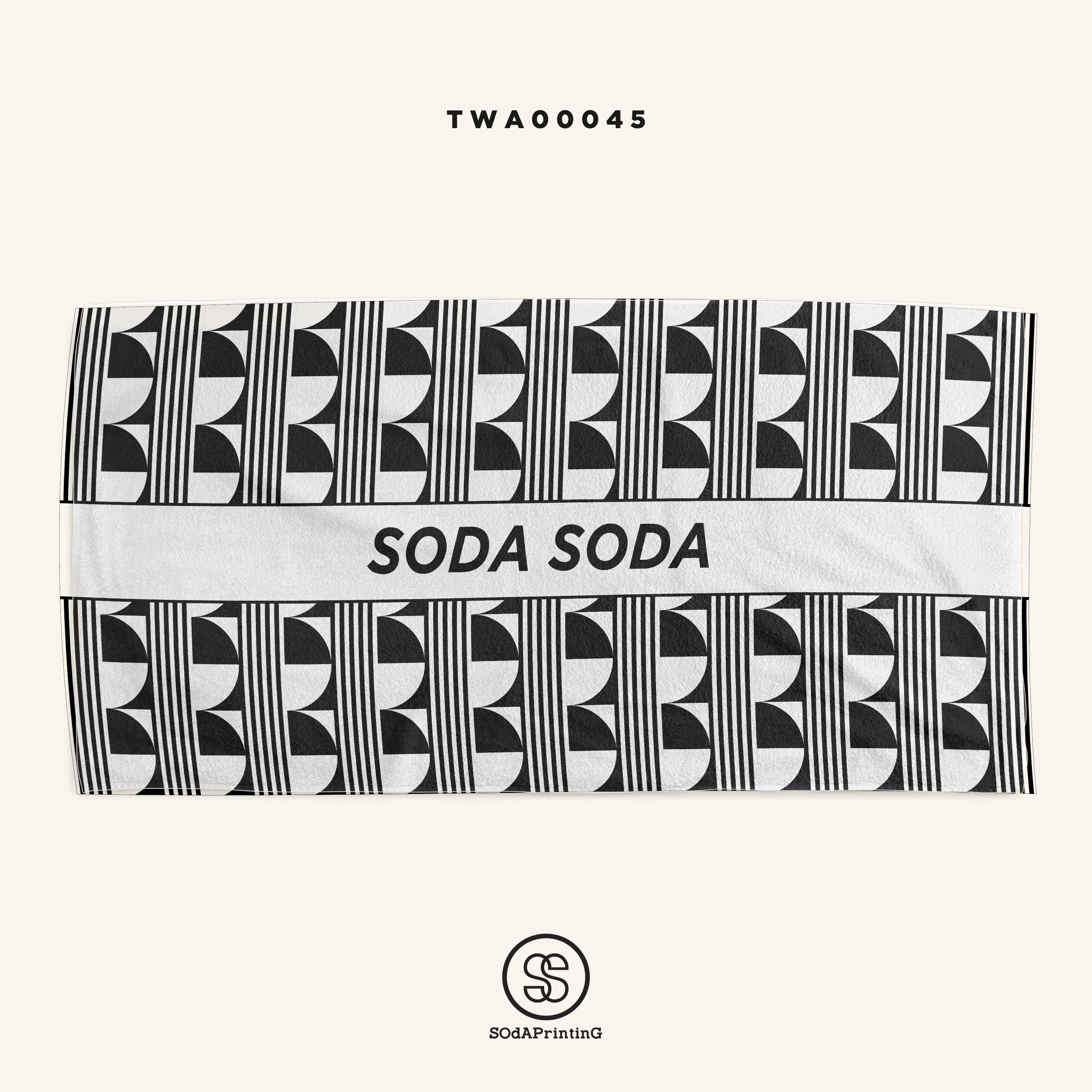 ผ้าเช็ดตัว Geo รหัส TWA00045 #SOdAtowel #SodAhome #ผ้าขนหนู #ผ้าเช็ดตัว #towel