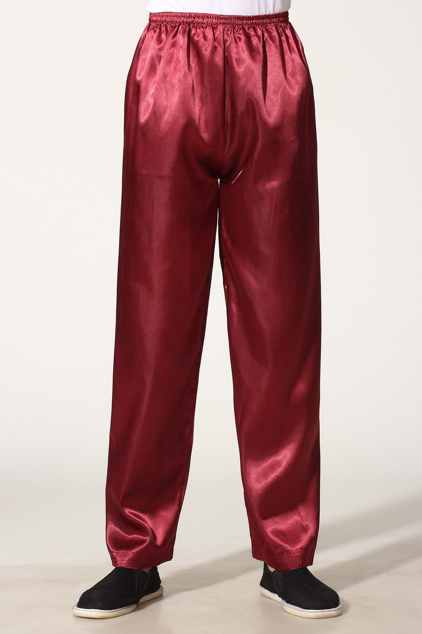 Pre-order ชุดจีนชาย แขนยาว สีแดง