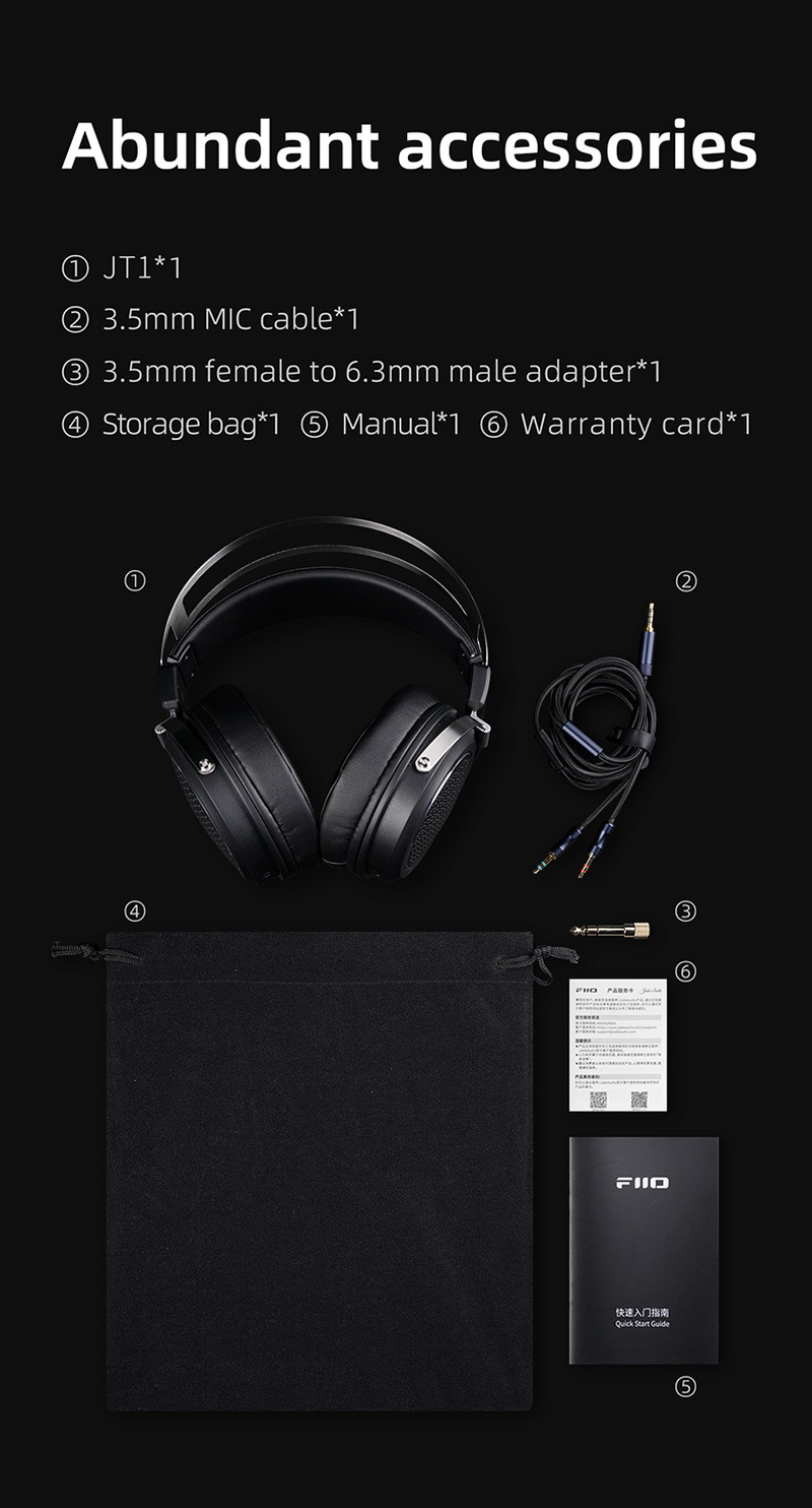 FiiO Jade Audio JT1 หูฟัง Headphones ประสิทธิภาพสูง ประกันศูนย์ไทย