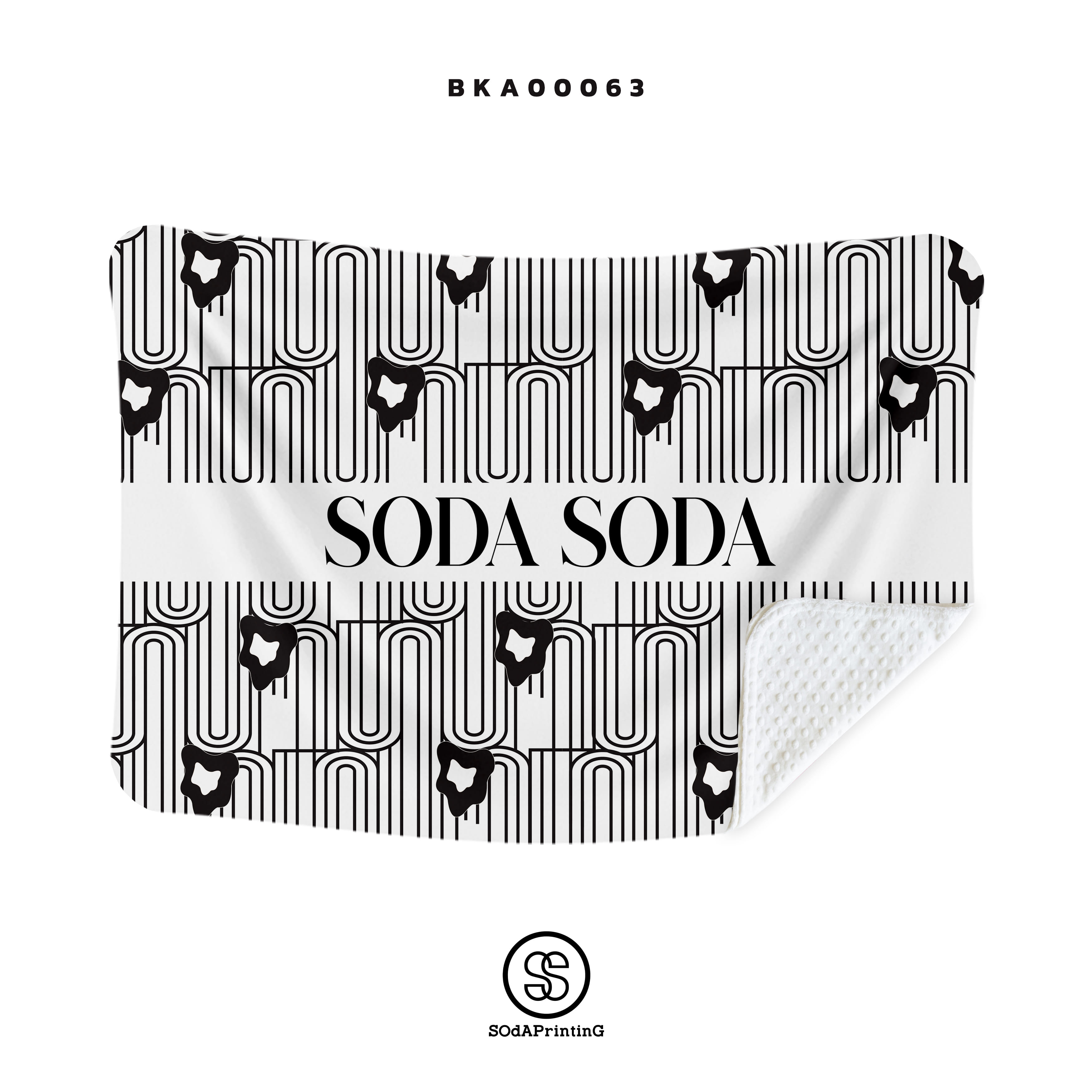 ผ้าห่มอเนกประสงค์ ใส่ชื่อได้ รหัส BKA00063 #SOdAblanket #SodAhome