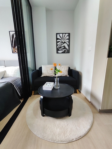 ให้เช่าคอนโด คอมมอน ทียู 27 ตร.ม.เฟอร์ครบ มีเครื่องซักผ้า ฝั่งเดียวกับธรรมศาสตร์