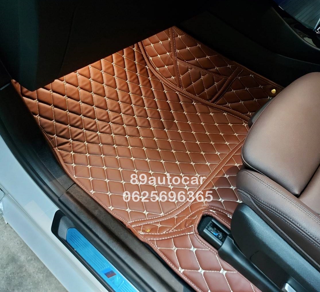 พรมรถยนต์ BMW X3 Xdrive 20d ปี 2022 ปูพรม6D สีกาแฟ เต็มคัน