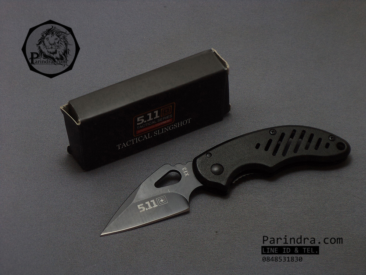 มีดพับ 5.11 Tactical Slingshot รุ่น X13 มีดต่อสู้ระยะประชิด (OEM)
