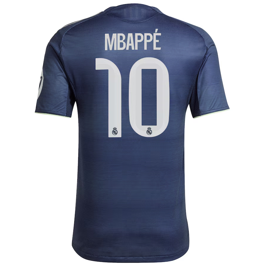 เสื้อรีลมาดริด 2025 2026 ทีมเยือน Mbappé 10 รุ่นนักเตะ Away Authentic ของแท้