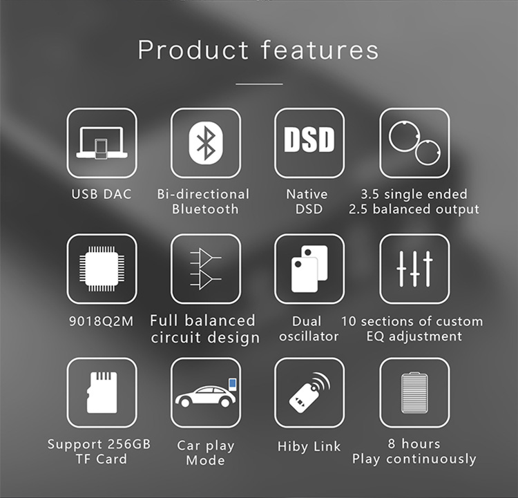 ขาย xDuoo X20 เครื่องเล่นพกพารองรับ Balanced lossless DSD USB DAC