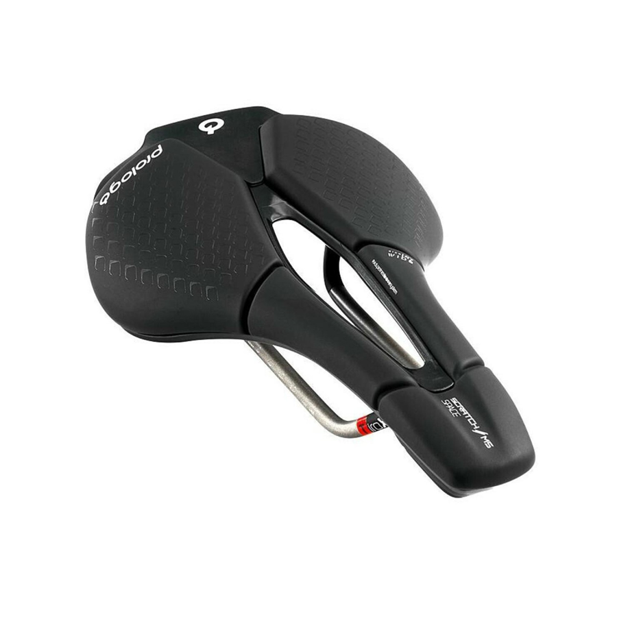 เบาะจักรยานแบรนด์ PROLOGO รุ่น SCRATCH-M5 PAS TIROX 140 HARD BLACK AM