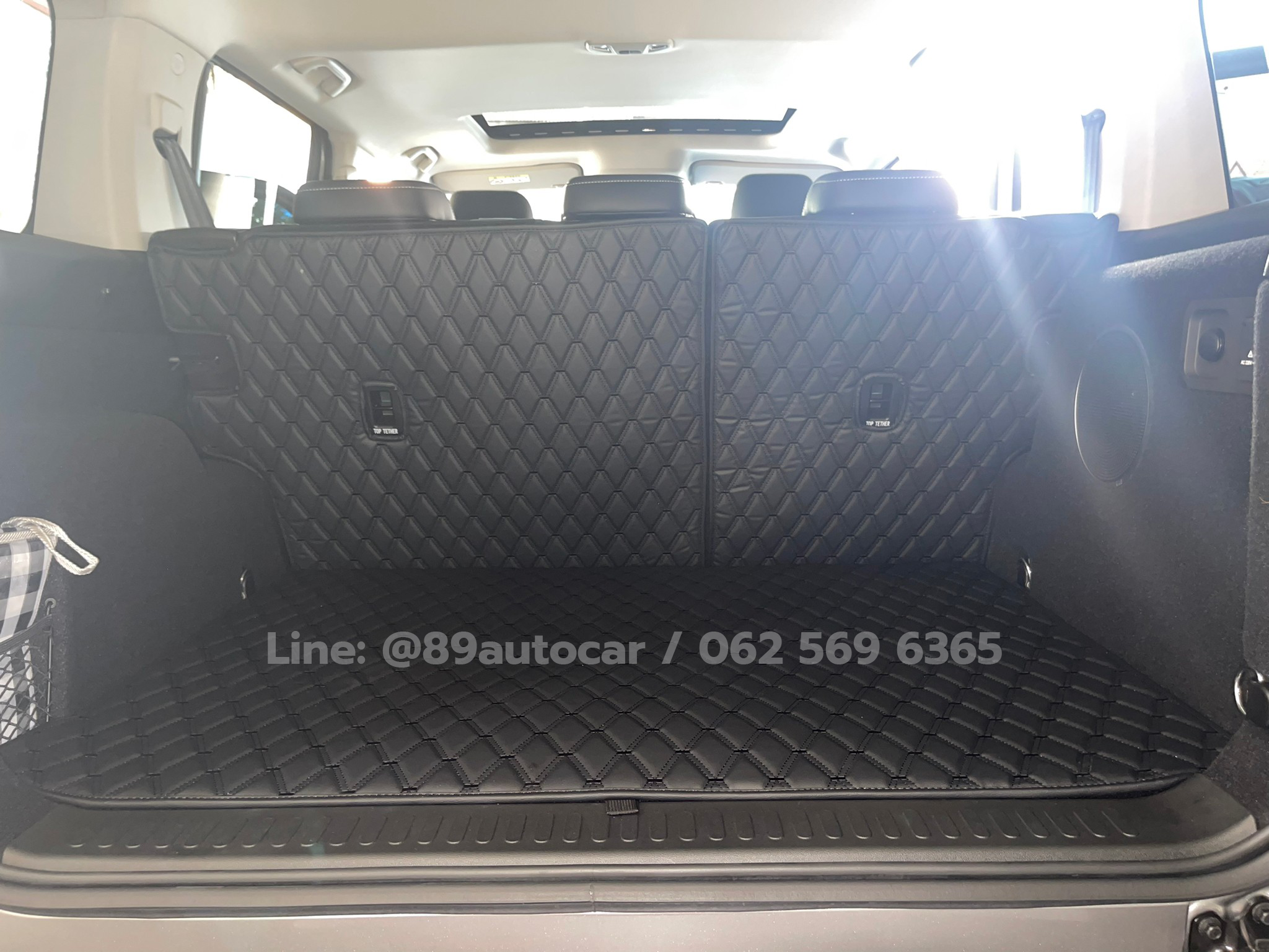 พรมรถ Tank 300 ปูพรมVVIP สีดำด้ายดำ เต็มคัน