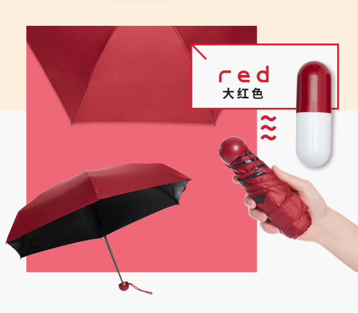 ร่มพับแคปซูล NQ-27