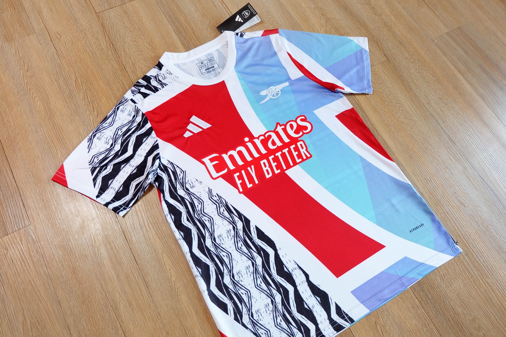 Arsenal Pre-match Jersey 2024/25 เสื้ออาร์เซนอล เสื้อซ้อมอาร์เซนอล