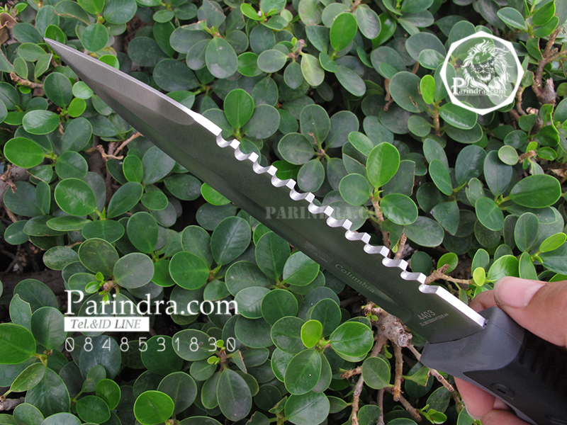 มีดใบตาย Columbia Recon สีเงินแสตนเลส รุ่น 4403