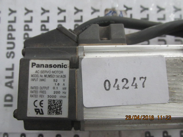 SERVO MOTOR “ PANASONIC ” รุ่น MUMS011A1A0S