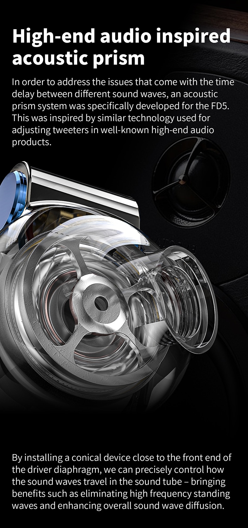 ขาย FiiO FD5 หูฟัง IEM ระดับเรือธง Diaphragm เคลือบ Beryllium