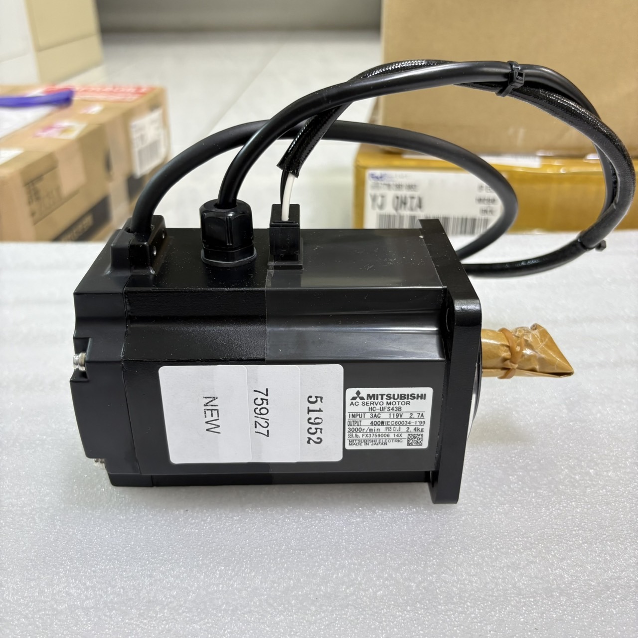 HC-UFS43B SERVO MOTOR “ MITSUBISHI ”