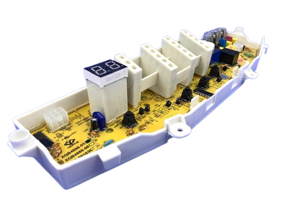 บอร์ดเครื่องซักผ้า ซัมซุง 6ปุ่ม จอด้านข้าง #YM-4888-05