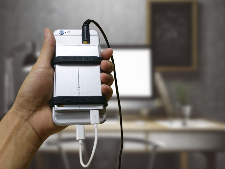 ขาย Topping NX2S แอมป์พกพาระดับ Hi-Res ขับหูฟังได้ถึง 300 Ohm รองรับ USB DAC 32bit/192KHz