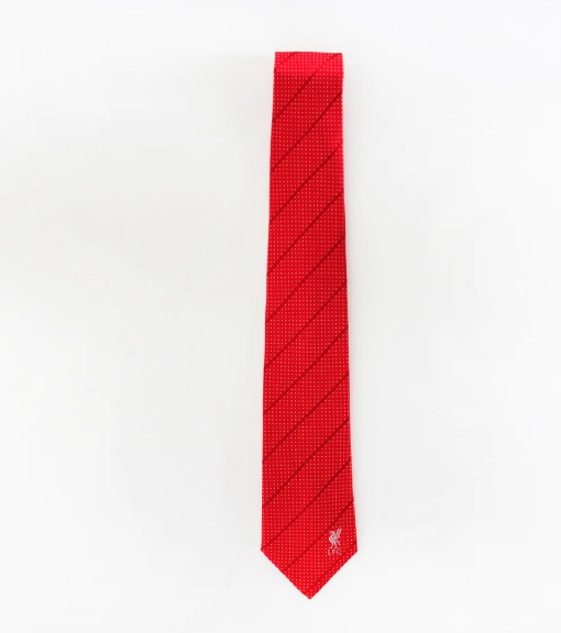 เนคไทลิเวอร์พูลผ้าไหม Red Silk ของแท้