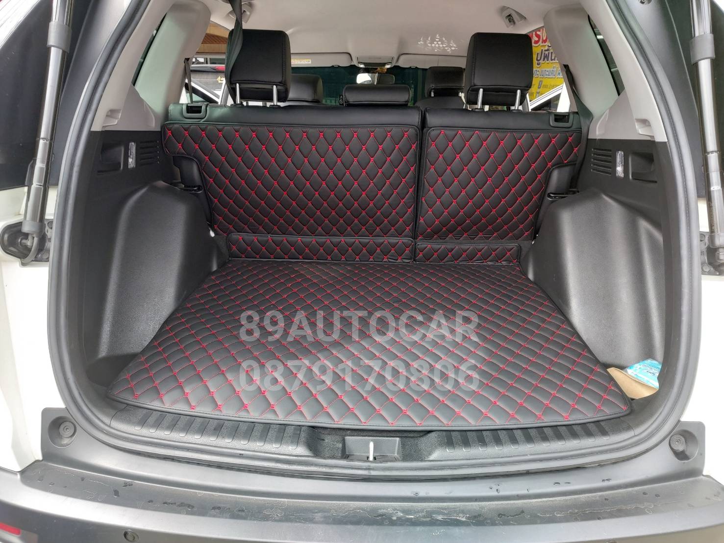 พรม6ดี ปูพื้น Honda CR-V Gen5 5 ที่นั่ง เข้ารูป เต็มคัน